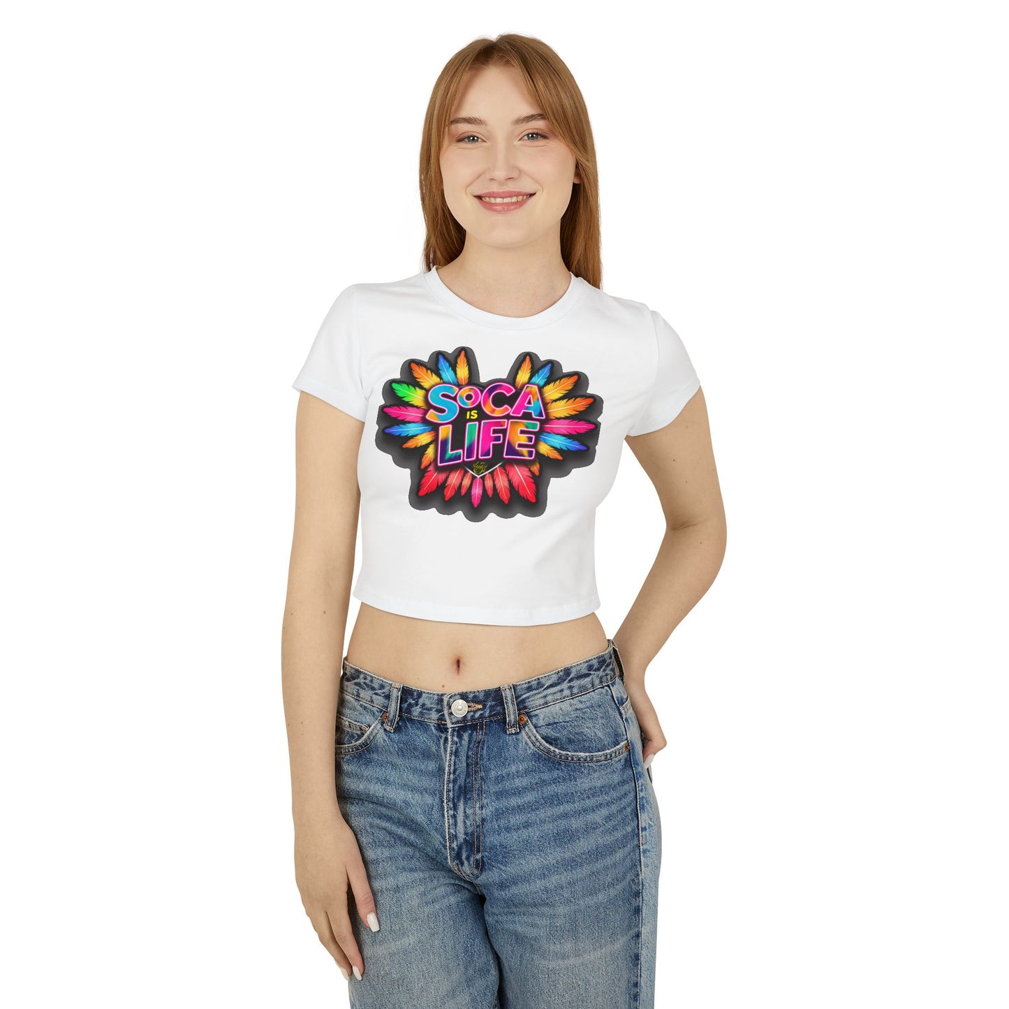 Women's Baby Tee - Soca is Life