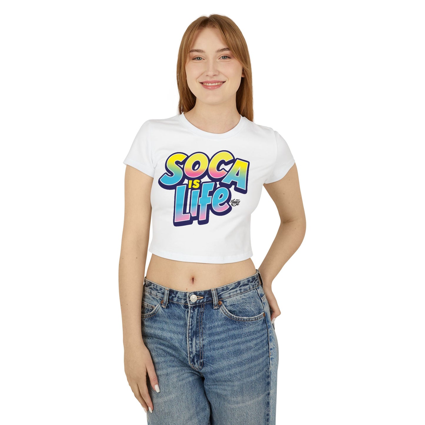 Women's Baby Tee - Soca is Life